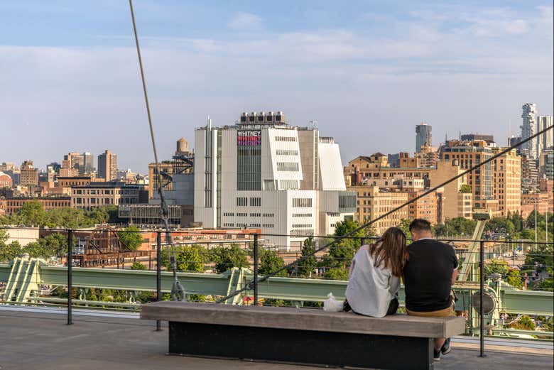 Vue extérieure du Whitney Museum of American Art